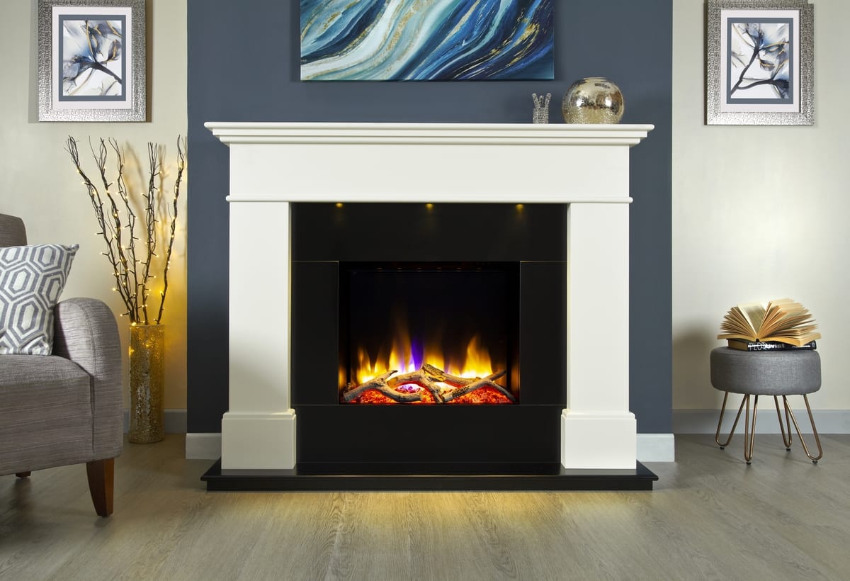 Ultiflame Vr Adour Illumia Smooth White